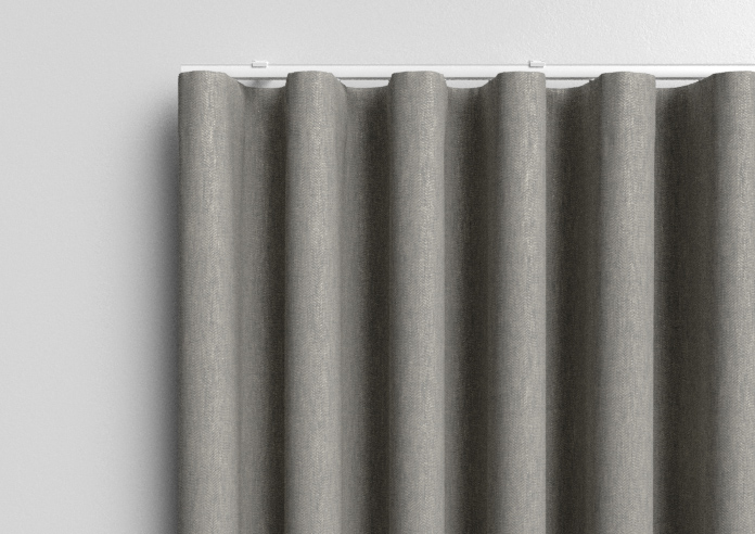 Delicate Chevron, Davy Grey - Made to Measure Curtains - Image 13